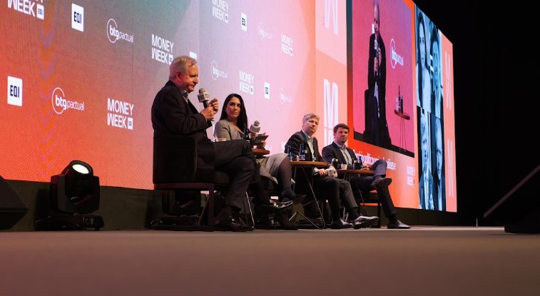 Foto Money Week: painel com Marcel Van Hattem