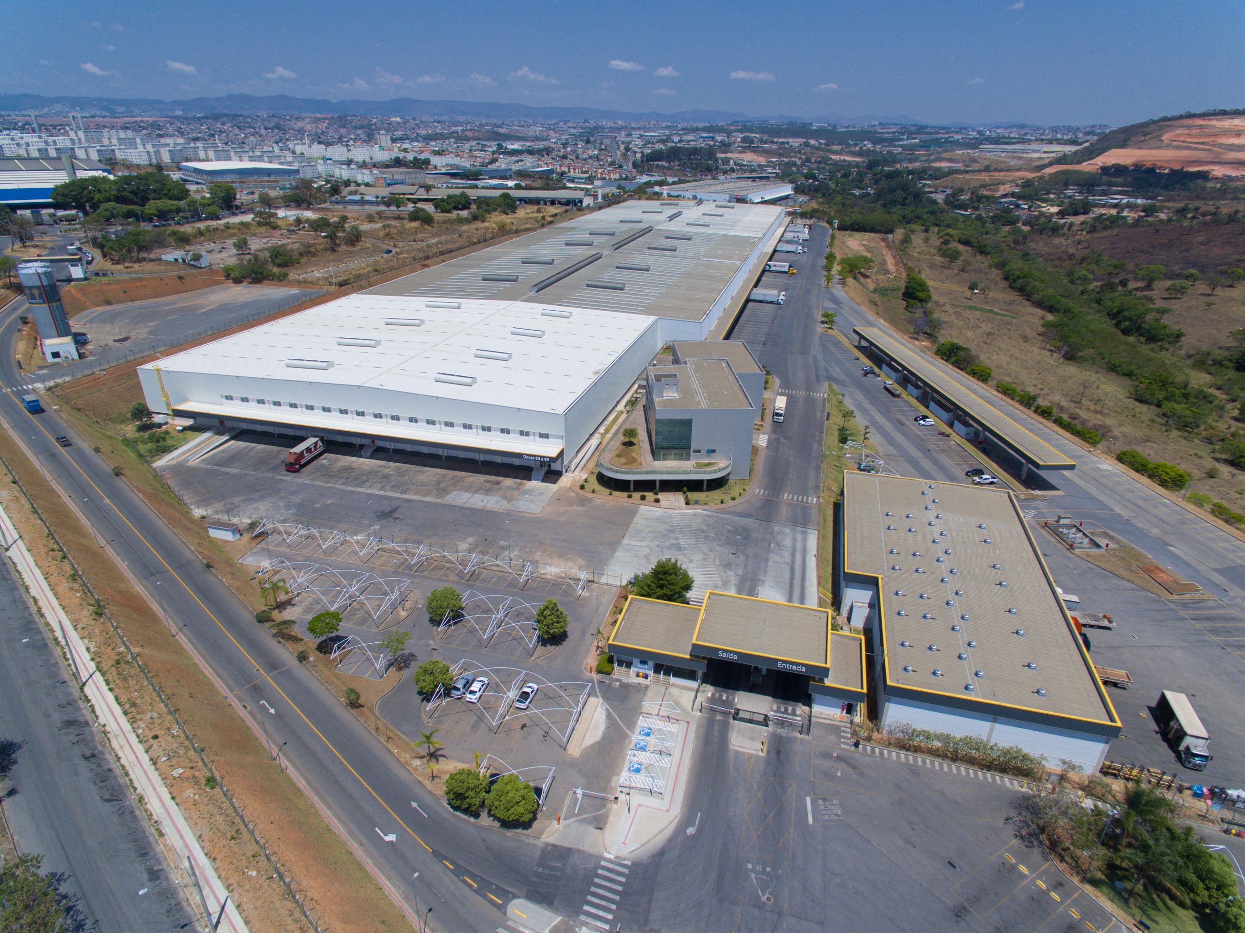 Bresco Logística (BRCO11) celebra aditivo contratual em galpão em Contagem/MG