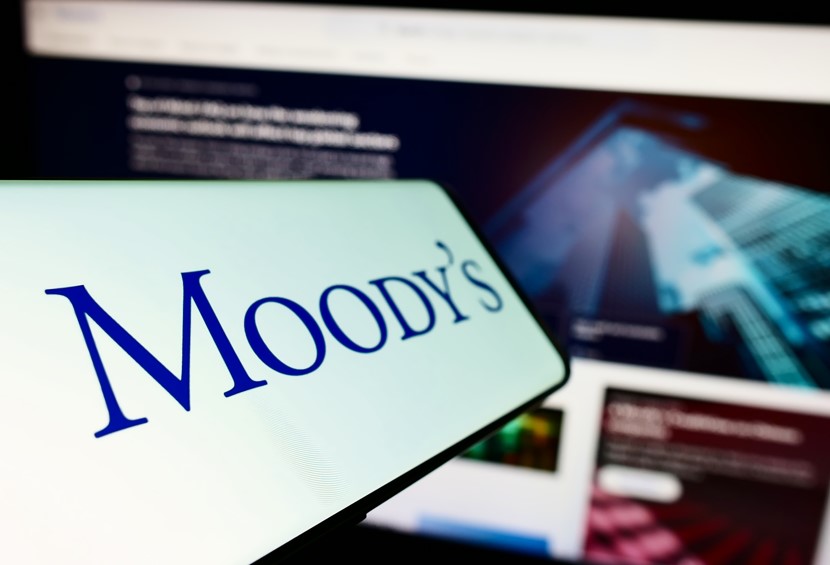 grau de investimento: imagem computador onde se lê Moody's