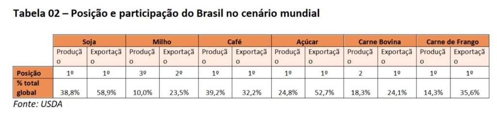 agronegócio brasileiro participação