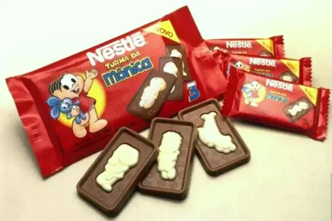chocolate da Turma da Mônica