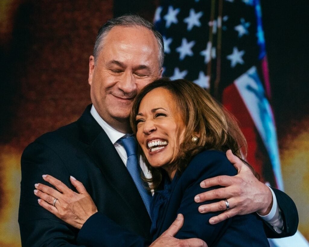Kamala Harris e marido