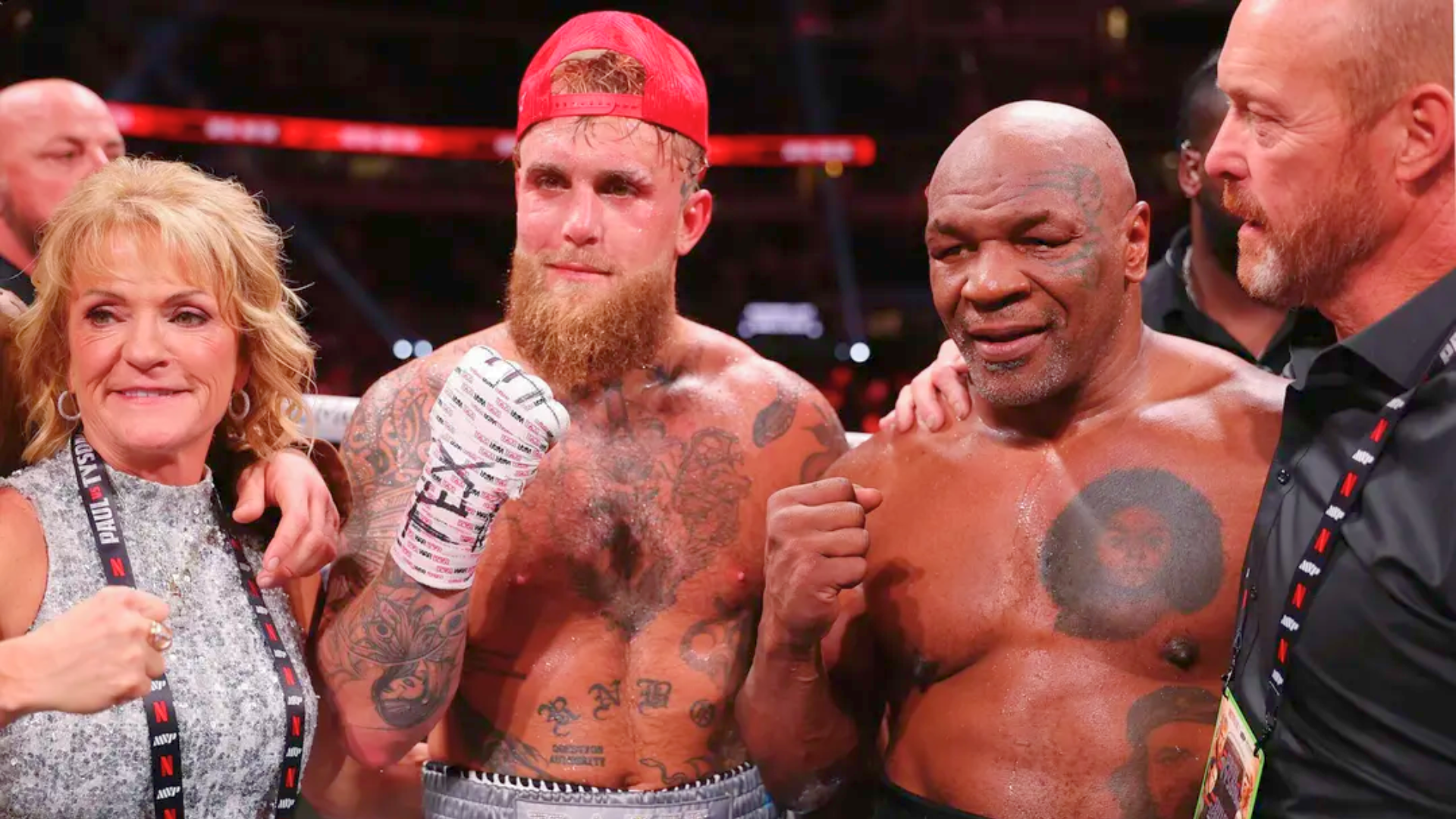 Jake Paul e Mike Tyson