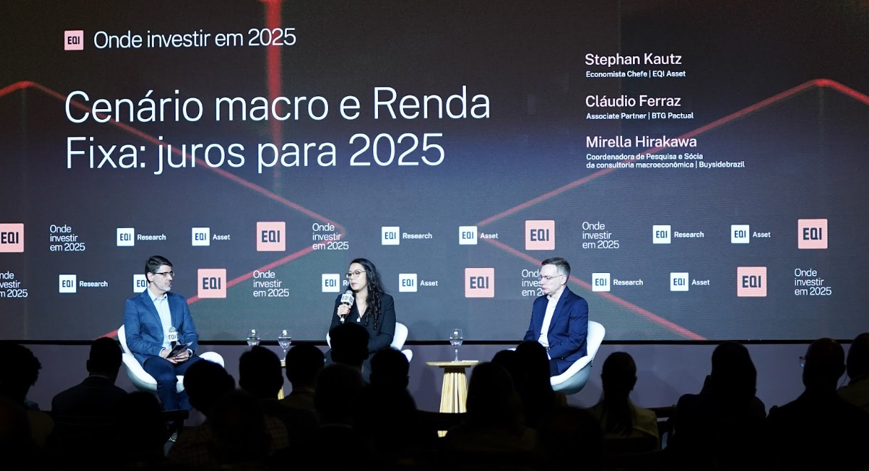 Onde Investir em 2025: foto do evento