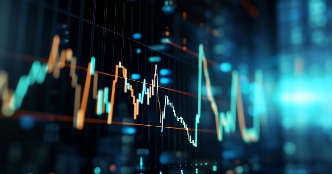 volatilidade nas opções: gráfico de ações