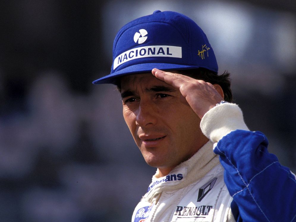 Boné do Ayrton Senna