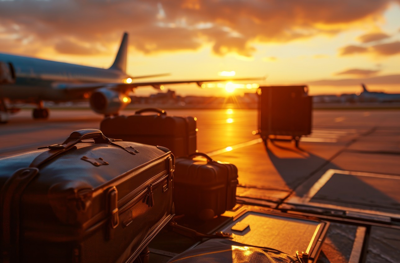 setor de serviços: imagem aeroporto