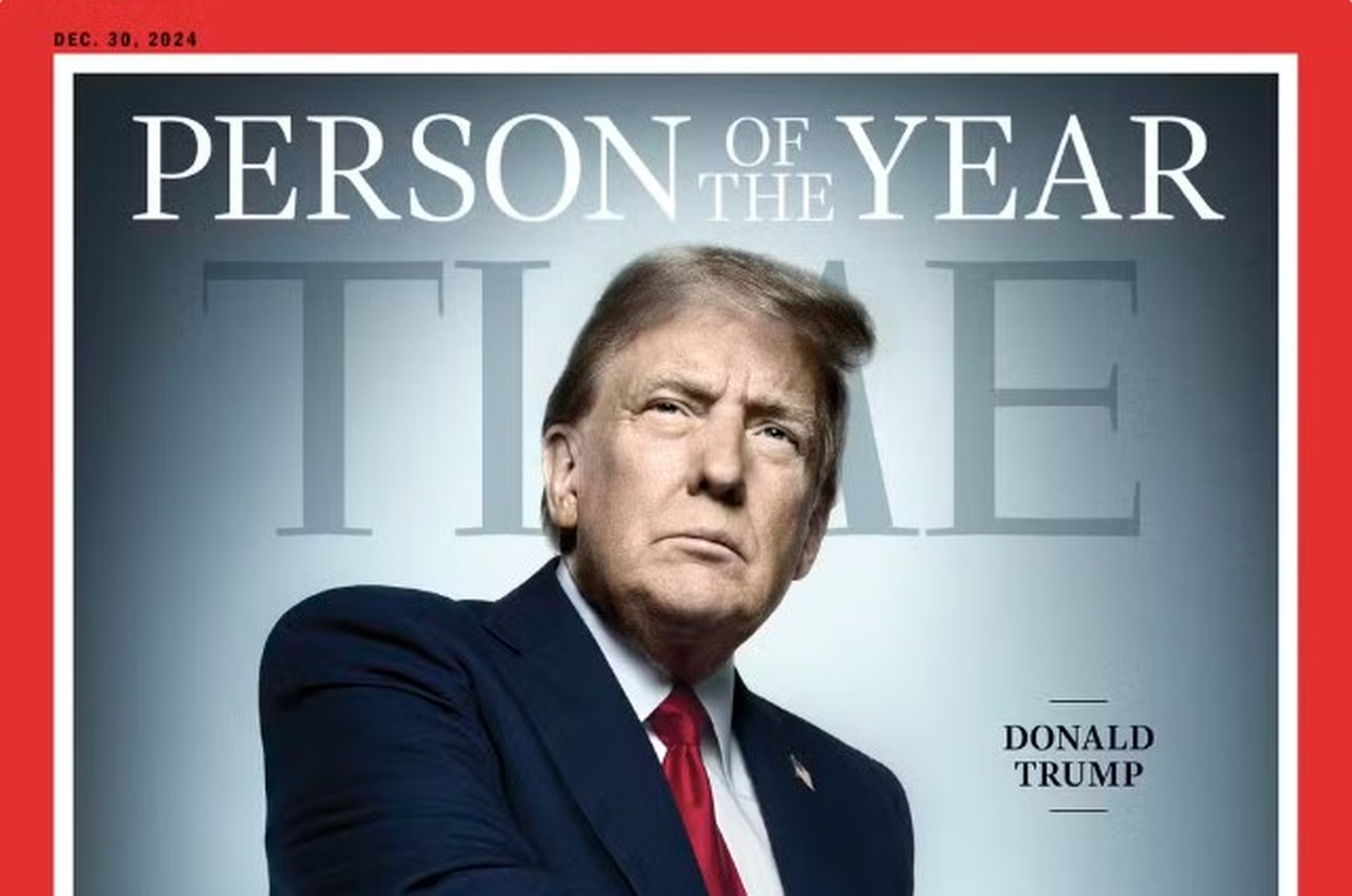 Trump é eleito “Pessoa do Ano” pela revista Time