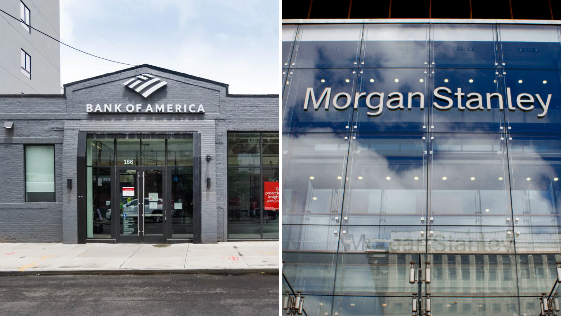 Bank of America e Morgan Stanley