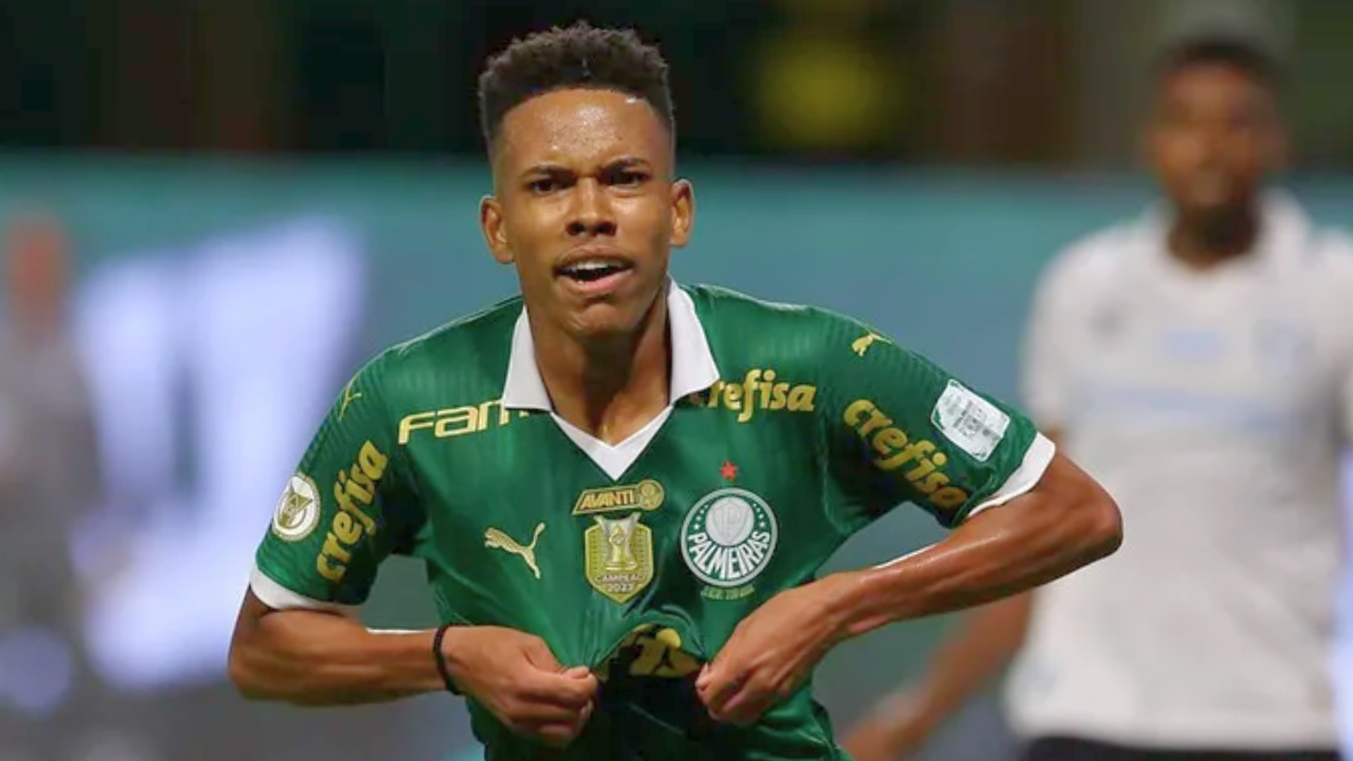 Estevão, jogador do Palmeiras