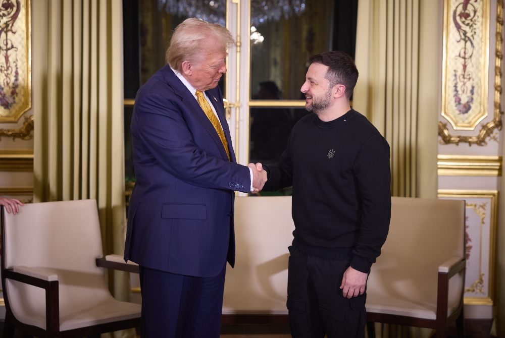 Zelensky e Trump