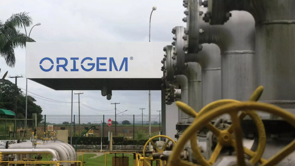 Placa da Origem Energia