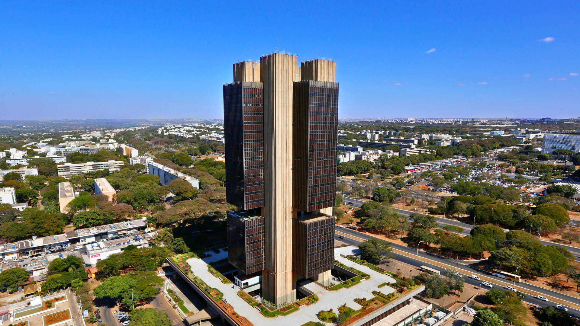 Imagem aérea do Banco Central - Boletim Focus