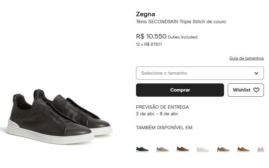 tênis de luxo janja e lula