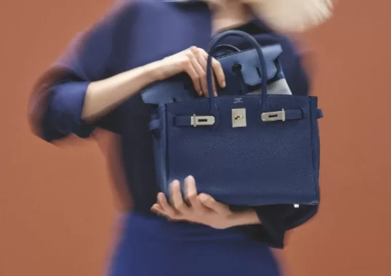luxo como investimento: foto de bolsa Hermès