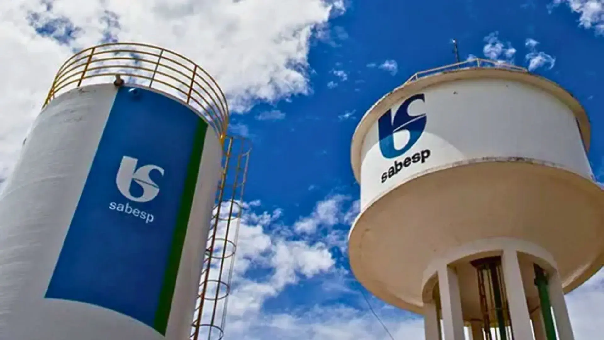 Caixas d´agua da Sabesp (SBSP3)