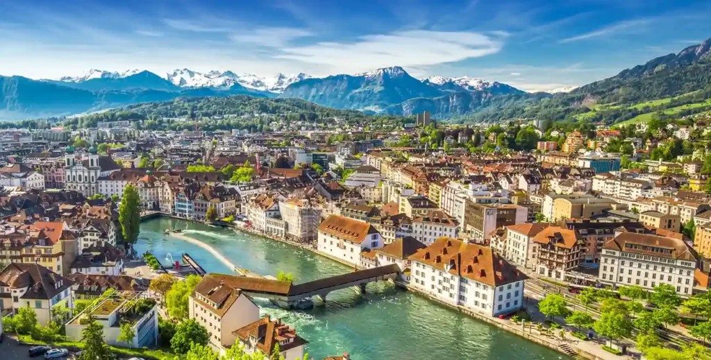 Cidades europeias: Imagem de Lucerna