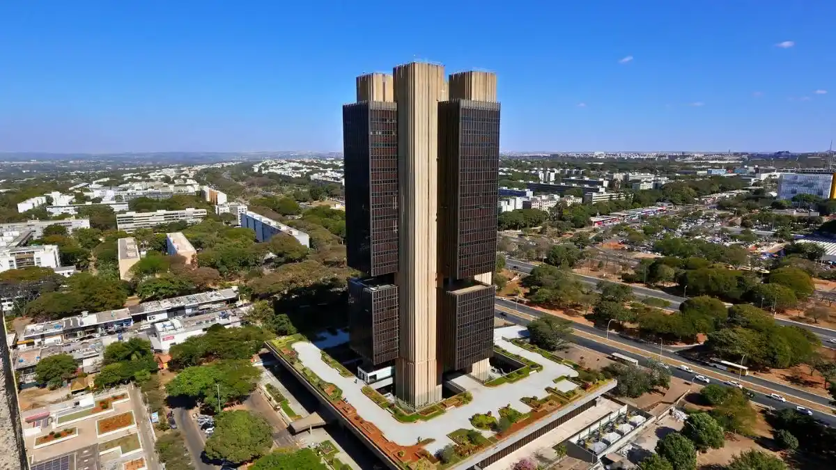 Edifício do Banco Central do Brasil, representando o Boletim Focus.