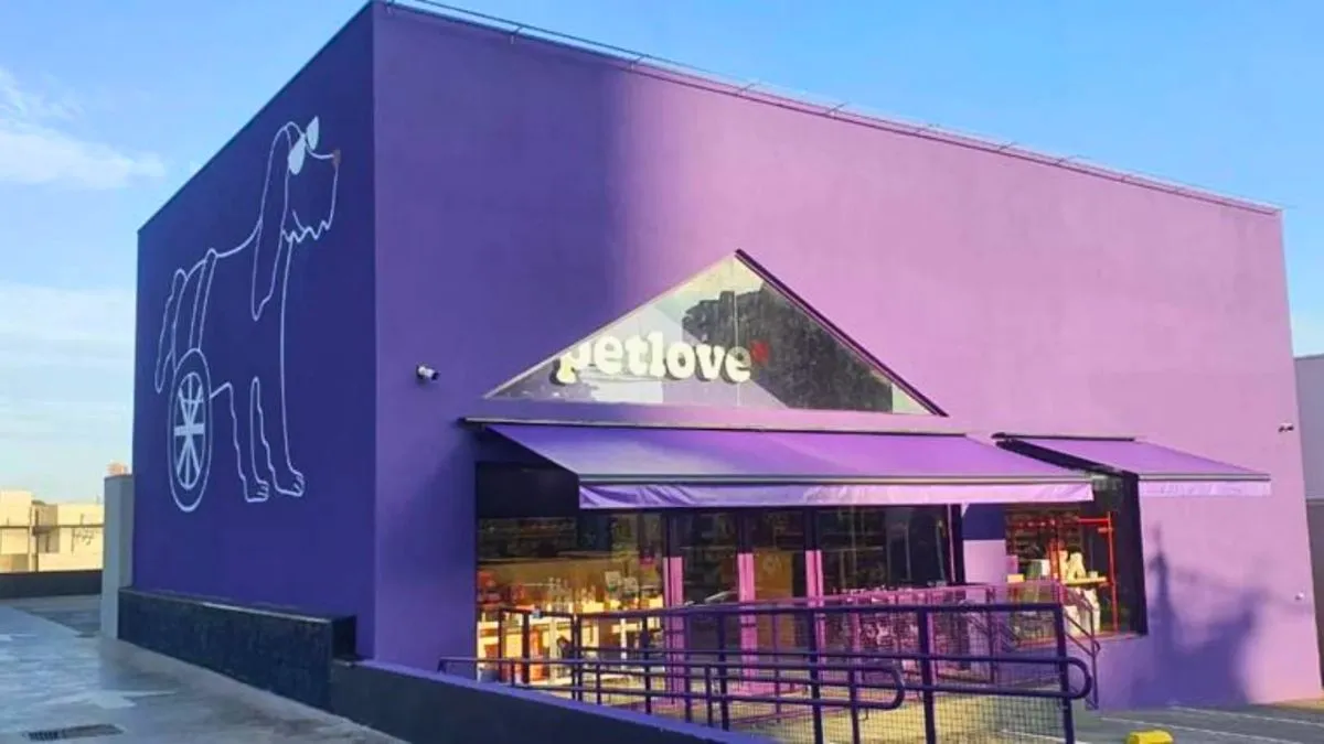 Fachada da loja da Petlove, simbolizando o recurso ao Cade contra a fusão Petz e Cobasi.