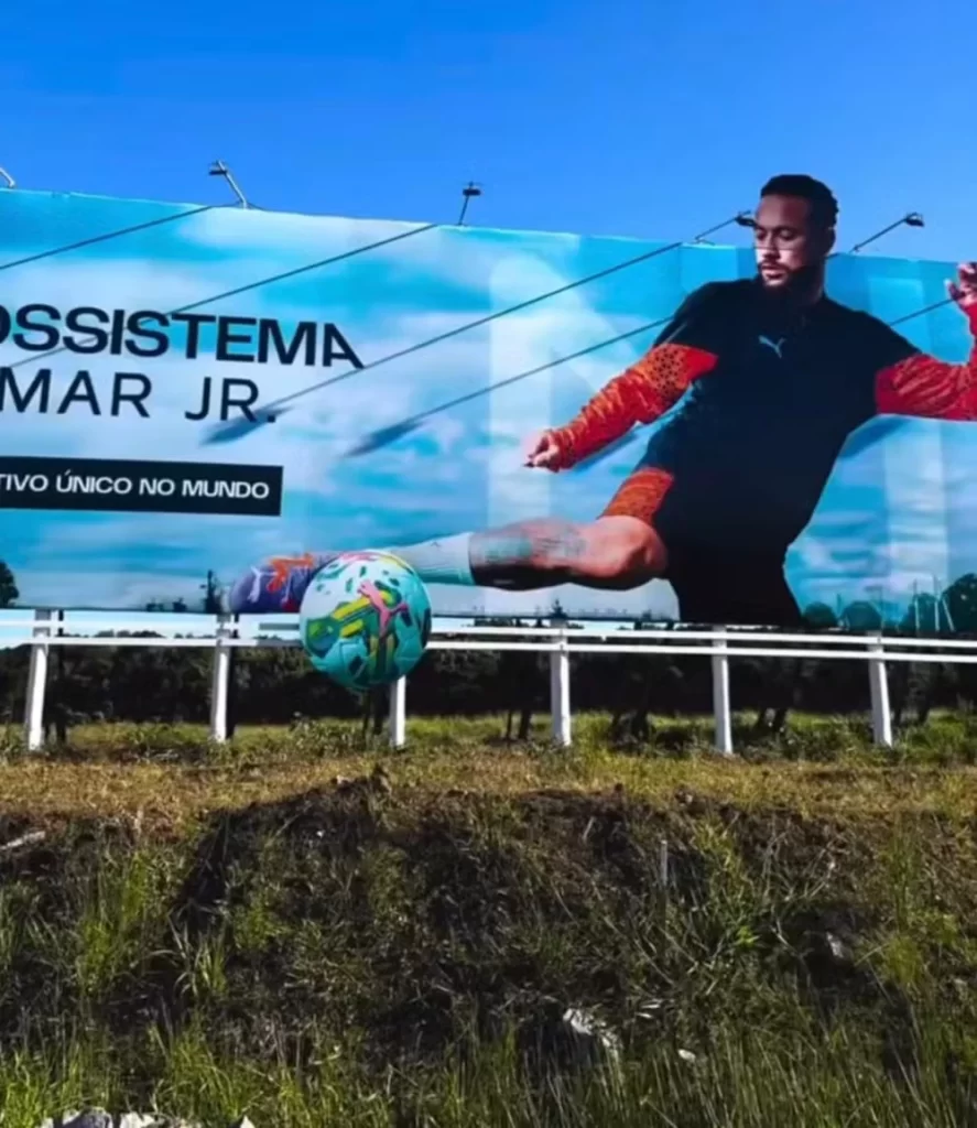 Outdoor do Ecossistema Neymar Jr.