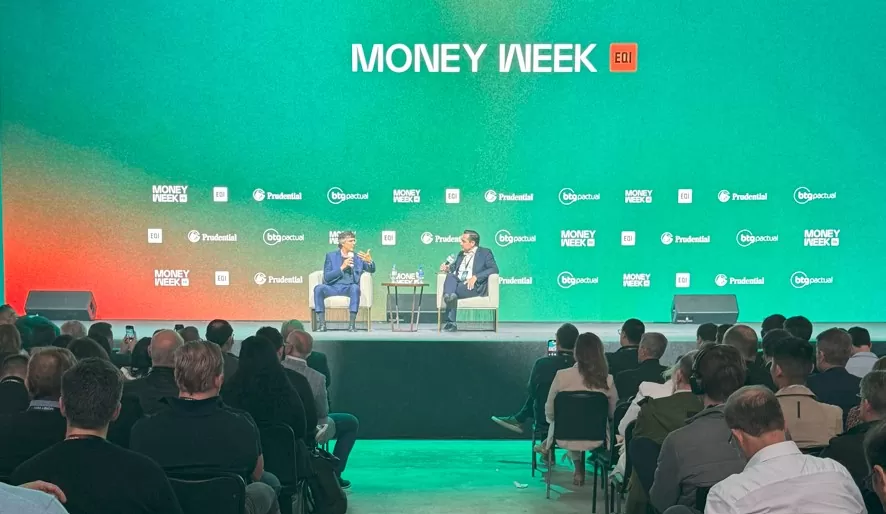 André Esteves e Juliano Custodio na Money Week