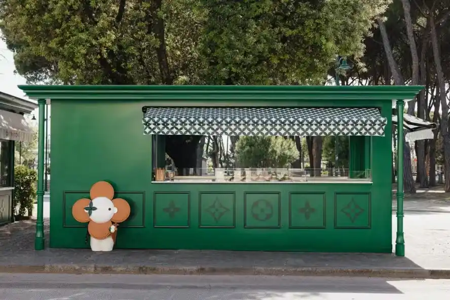 gelateria da Louis Vuitton