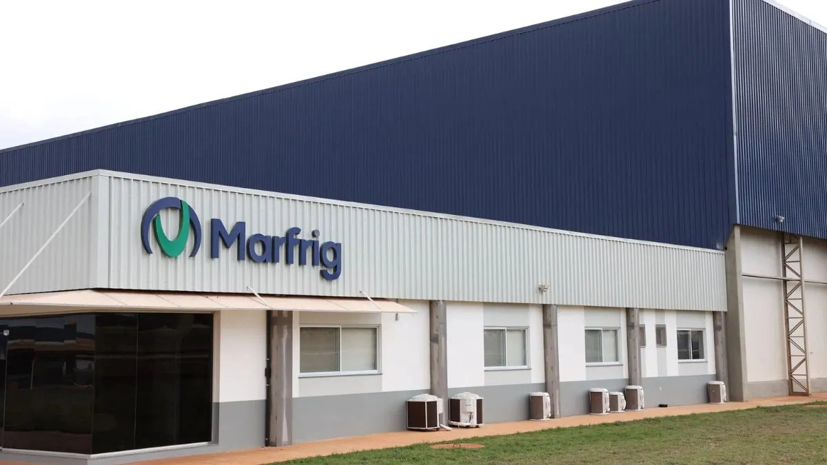 Fachada de uma unidade da Marfrig