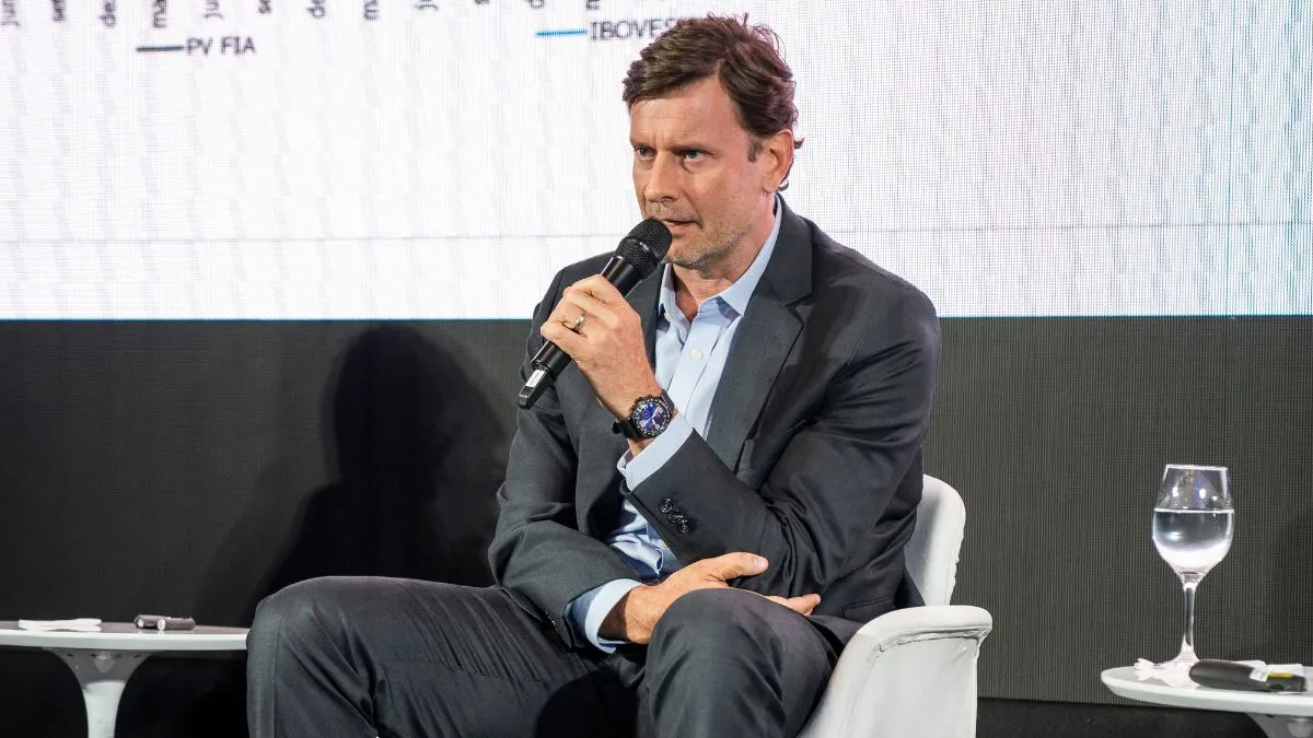 Ricardo Cará em participação em um evento