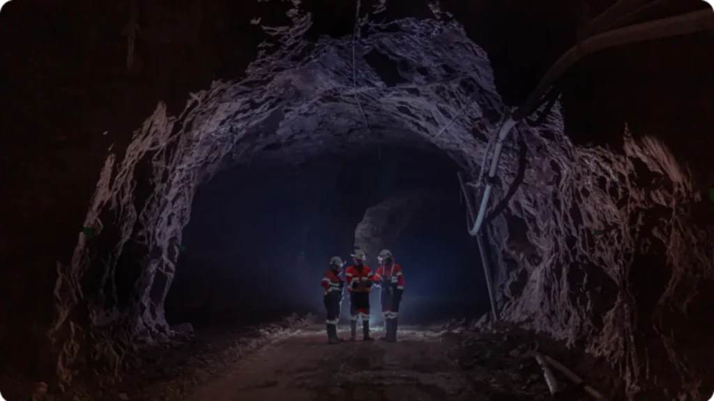 Operação da Aura Aranzazu, em Zacatecas, México