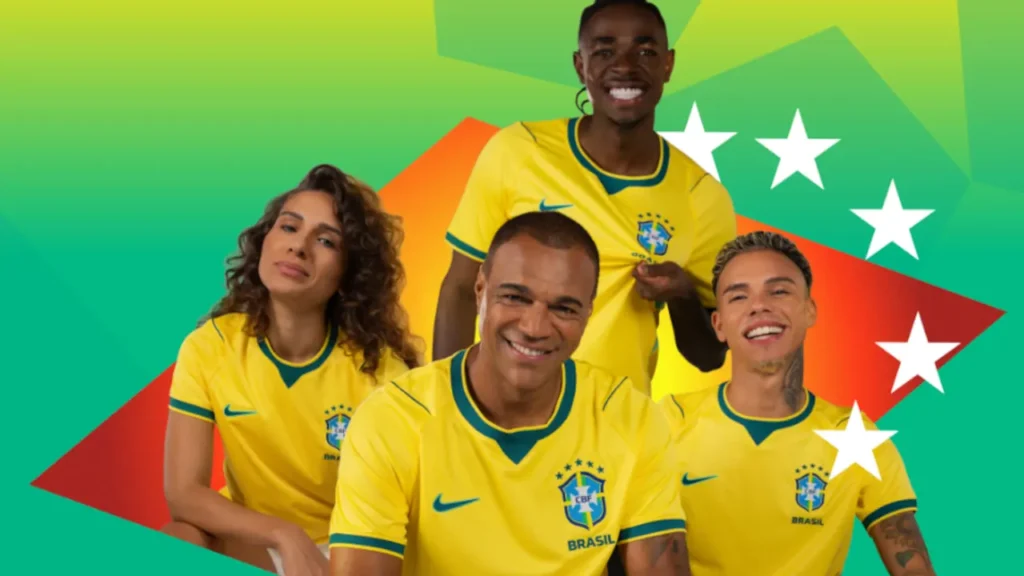 Camisas da Seleção