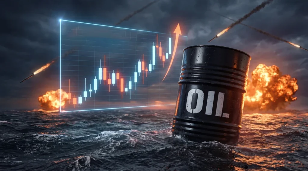 Preço do petróleo com barril em turbulência