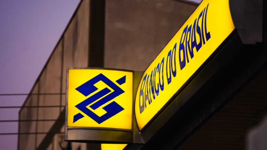 Fachada de agência do Banco do Brasil