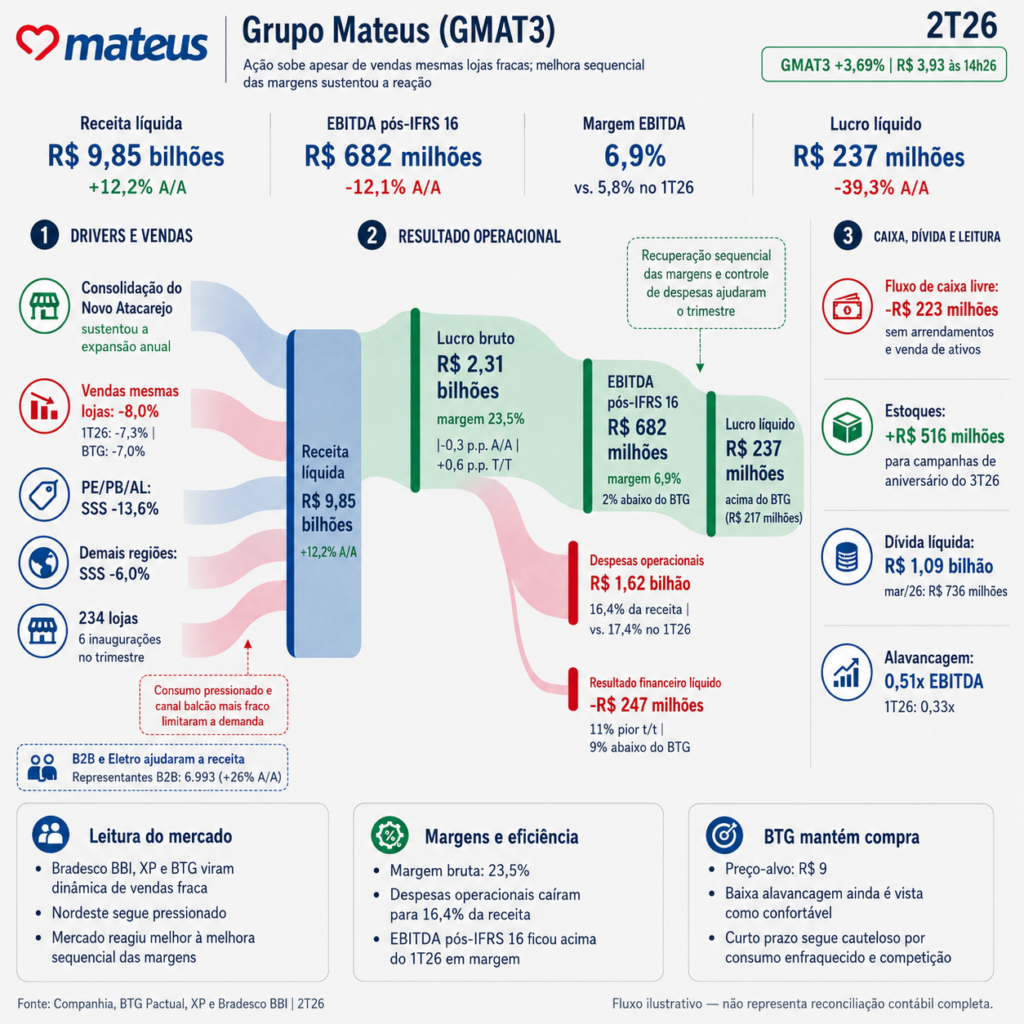 Infográfico Grupo Mateus