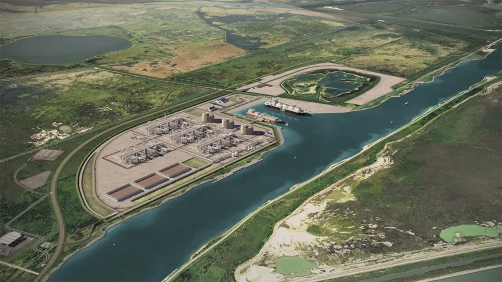 Terminal de Liquefação de Port Arthur da Sempra Infraestructure