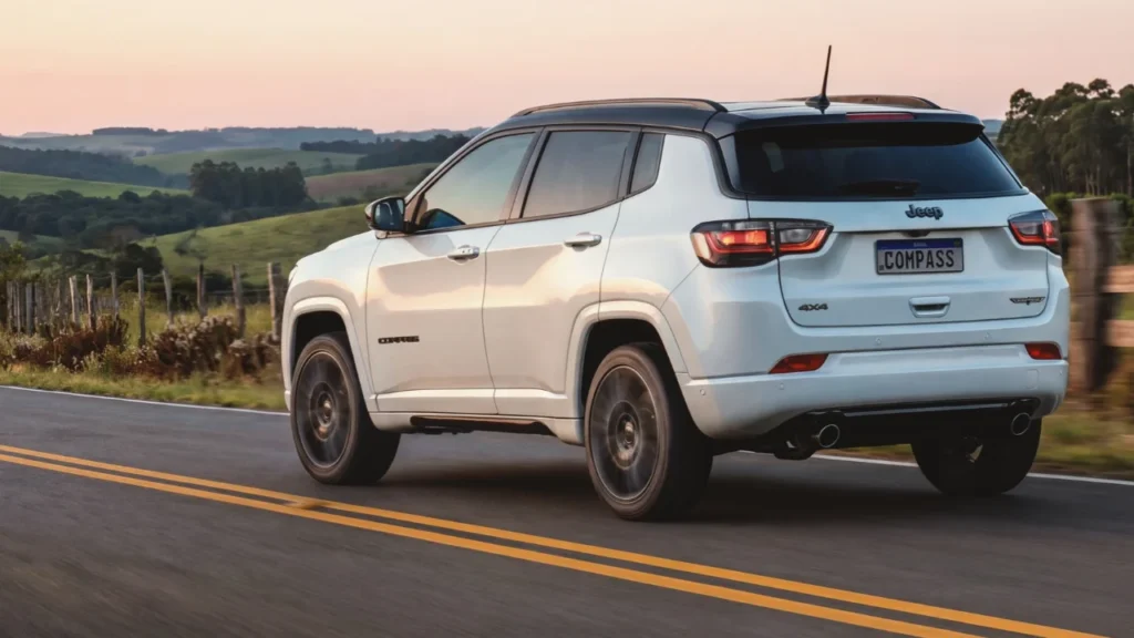 Traseira do Jeep Compass 2027